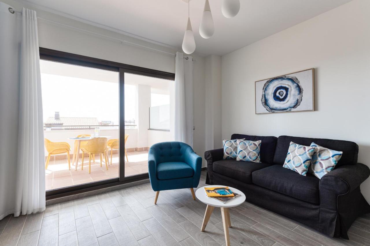 Homeforguest Apartamento En Residencia De Lujo Con Terraza Y Piscina Ла-Гирра Экстерьер фото